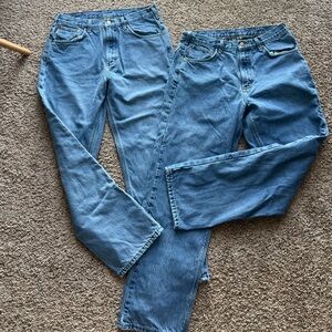 Carhartt vintage insulated jeans blue relaxed fit